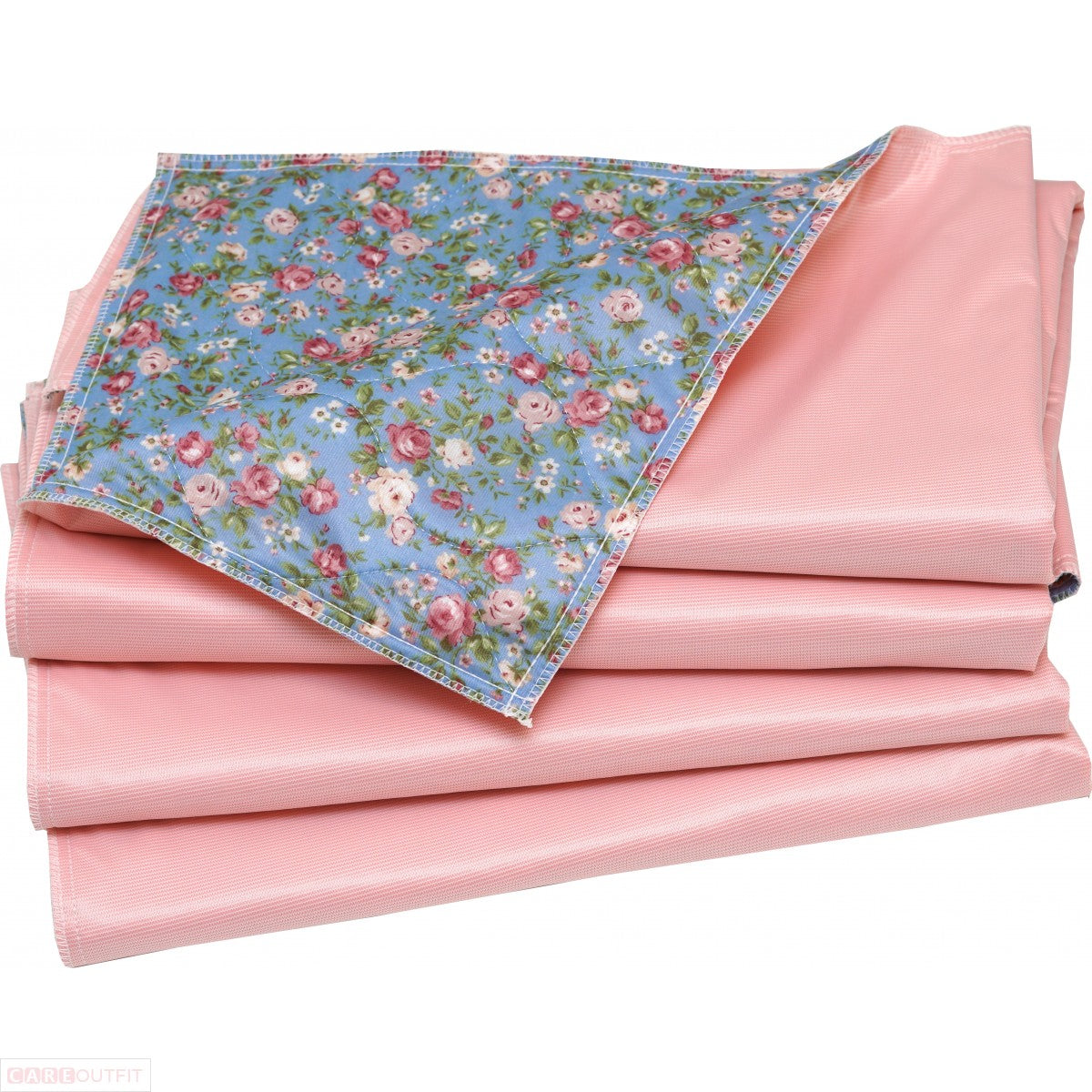 30x36 Washable Bed Pad Floral Print with Pink Vinyl/ Chux Chucks Incon –  Careoutfit