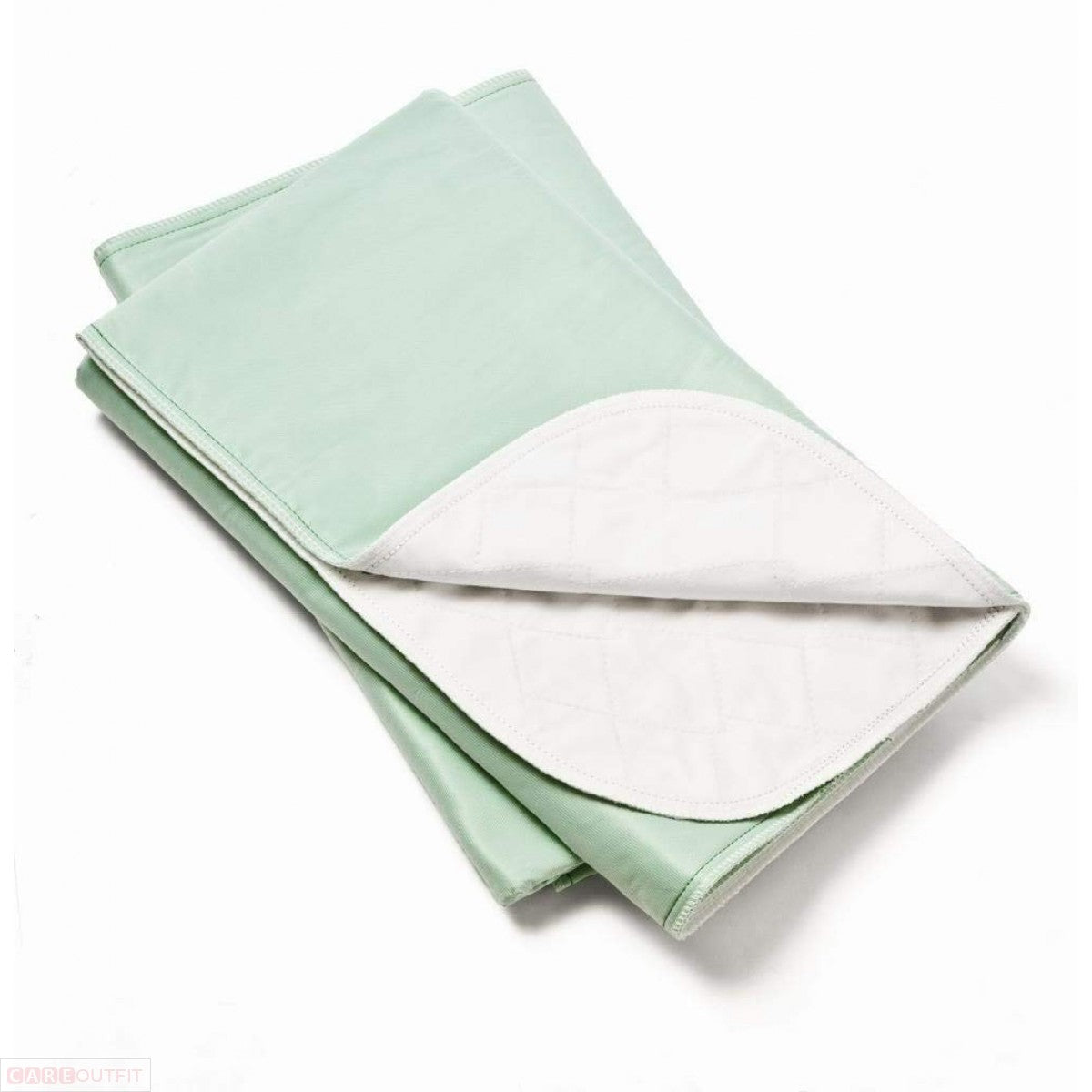 4 Pack Bed Pad Reusable Incontinence Underpad 34 x 36 Blue/Green