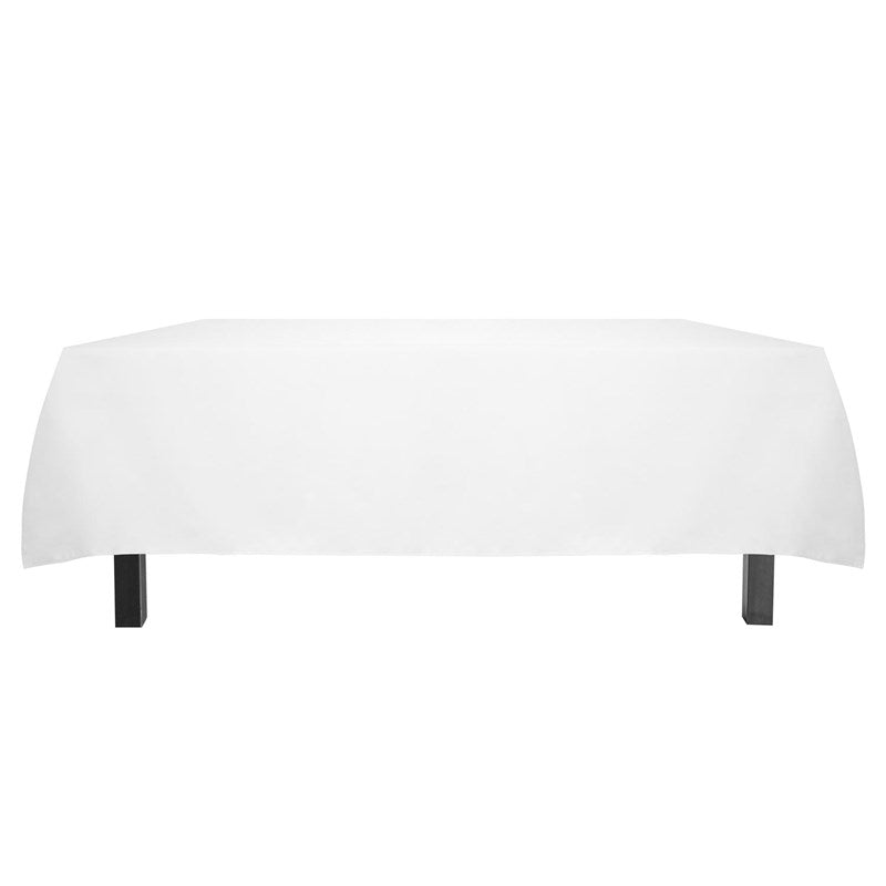 Wholesale TCL 6.4 SPUN 100% POLYESTER  52X96 WHITE 2 Dozen
