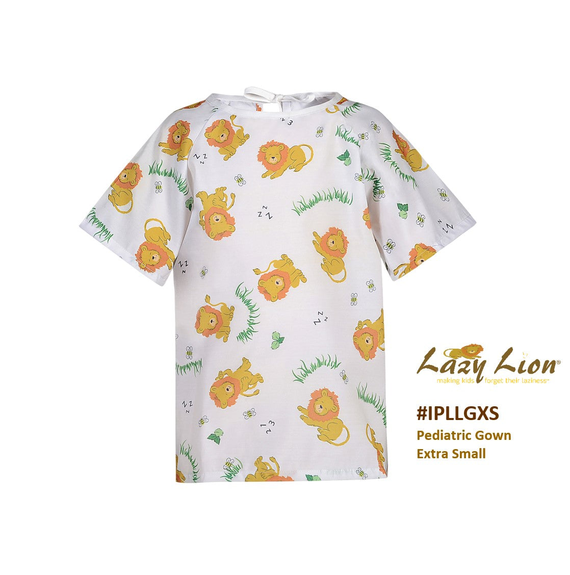 Wholesale-LazyLion® Pediatric IV Gowns 2 Dozen