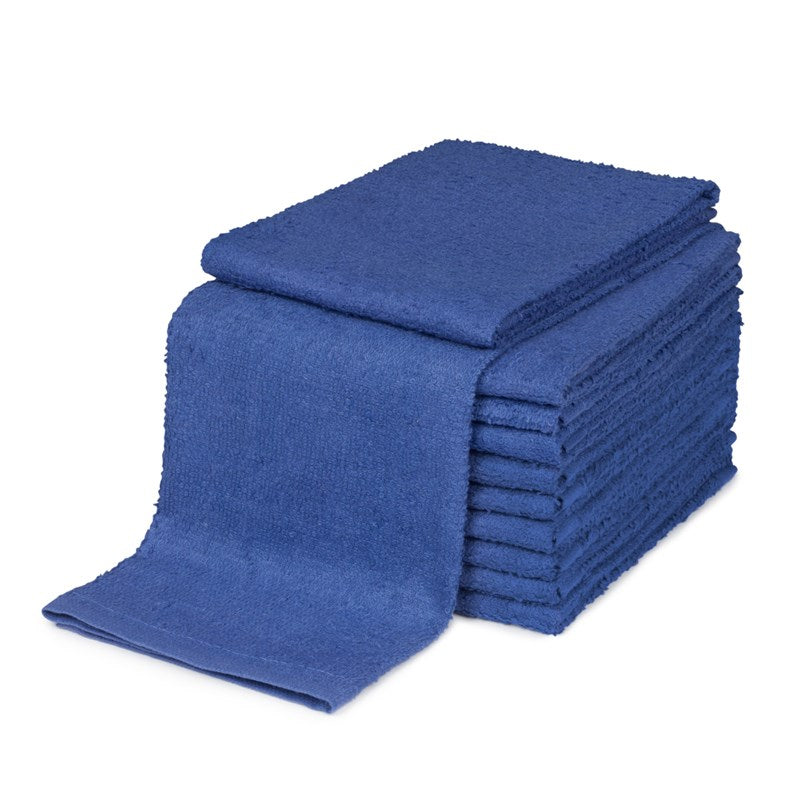 Wholesale BAR MOP NRW RIB 16X19 32 OZ/DZ COT BLU 100 Dozen
