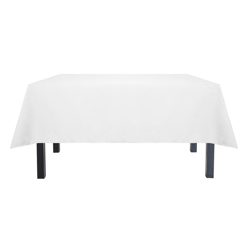 Wholesale TCL 6.4 SPUN 100% POLYESTER  52X52 WHITE 4 Dozen