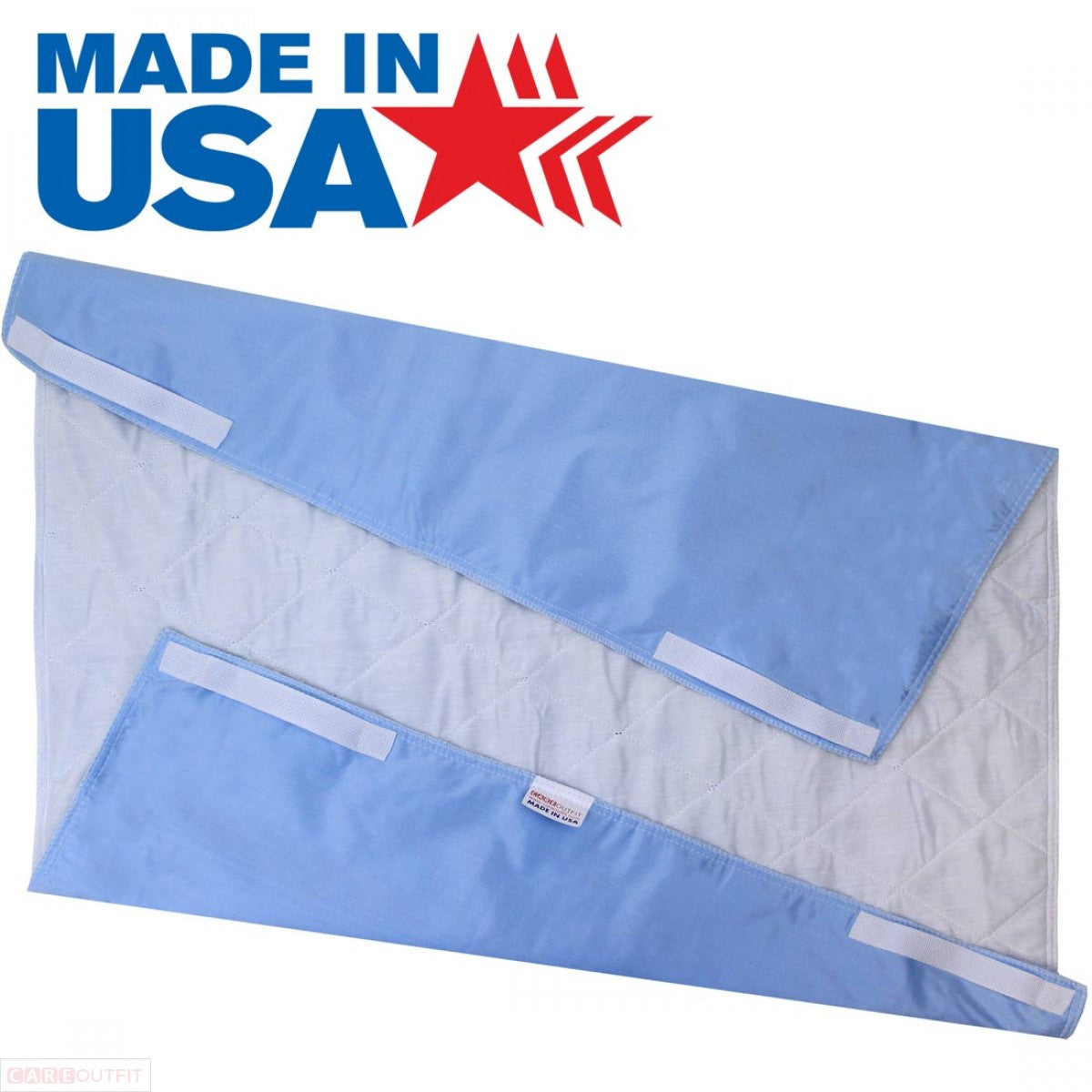 34x36 - Premium Reusable Bed Pad Mattress Protector with Handles - Blue