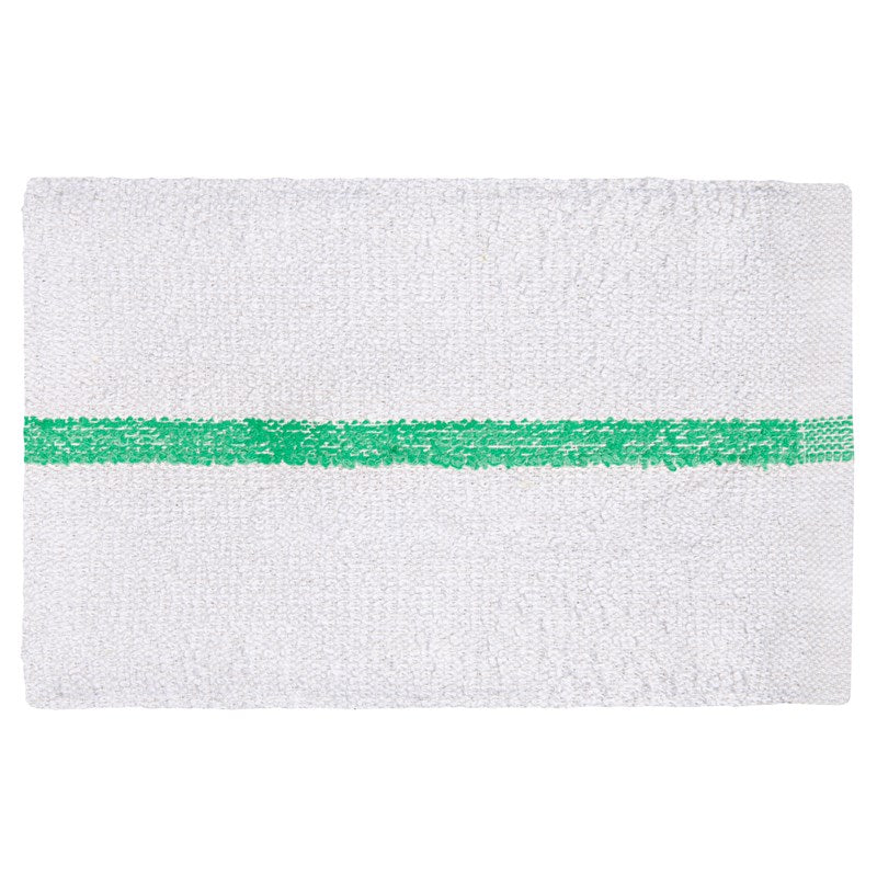 Wholesale BAR MOP FL TRY 16X19 30 OZ/DZCOT WHT-GRN CST 100 Dozen