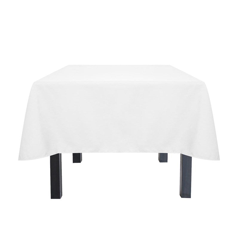 Wholesale TCL 6.4 SPUN 100% POLYESTER  62X62 WHITE 3 Dozen
