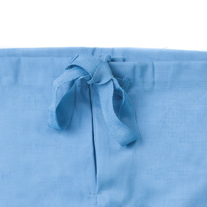 WHOLESALE-Pajama Pants, No Pockets, Drawstring, Light Blue, Large-6 DOZEN (72 PCS)