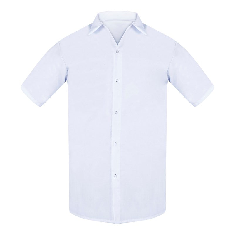 Wholesale COOK SHIRT POLY NOP GR/SS WHT 5X 6 Dozen