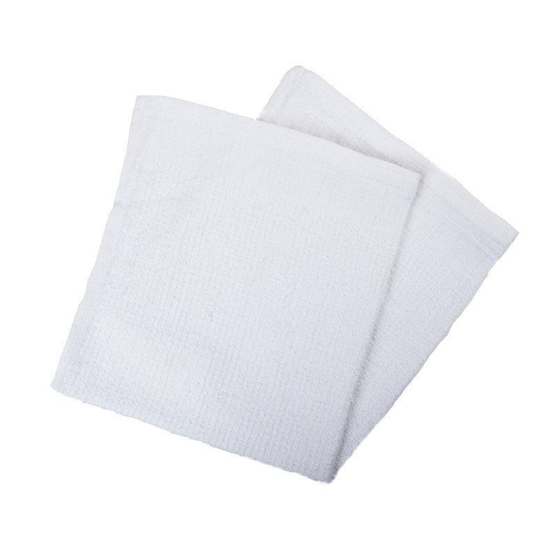 Wholesale BAR MOP NRW RIB 16X19 24 OZ/DZ COT WHT 100 Dozen