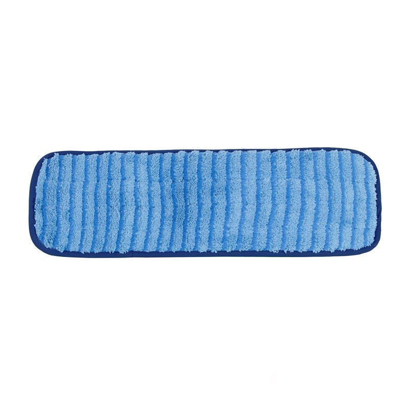 Wholesale 18" Scrubber Pad (13x47cm) Medium Bristles, Piped,Blue Case of 200