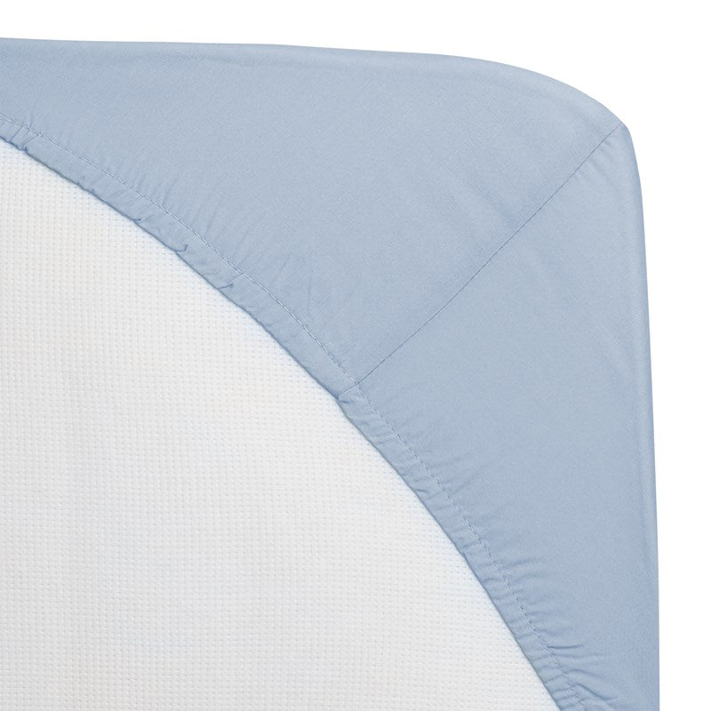 Wholesale Sheet, Fitted 180 Thread Count, Blue 2 Dozen (24 pcs)