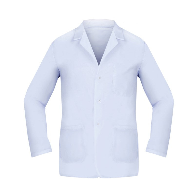 Wholesale COUNTER COAT 5.0 SPUN POLY L/S OPEN CUFF GRIPPER 1INR/2OUTPKT, WHITE 6X 2 Dozen