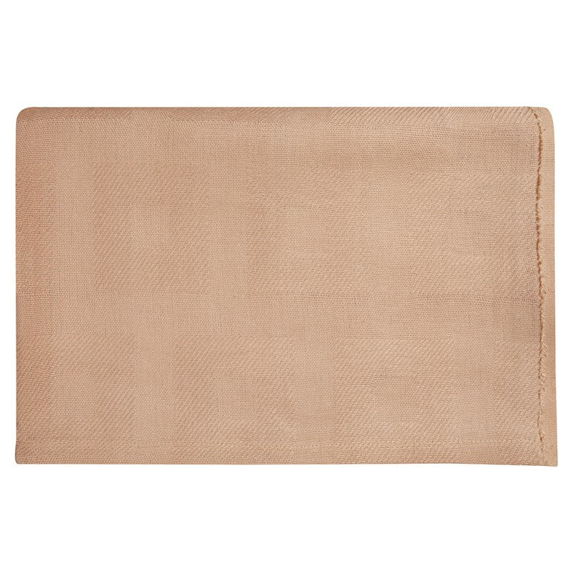 Wholesale Spread Blanket 74 x 104 Thermal, 55%C/ 45%P, Cappuccino (3.50 lbs/pc) 2 Dozen (24 pcs)